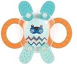 Rabbit Rattle Turquoise
