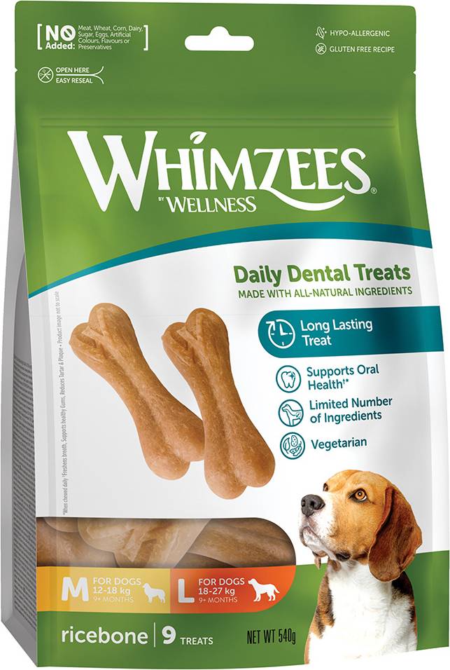 Wellness Rice Bone M - 9 Pieces