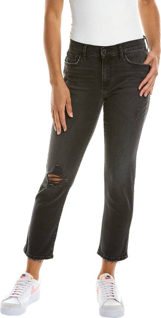Mid-Rise Straight Crop Jean