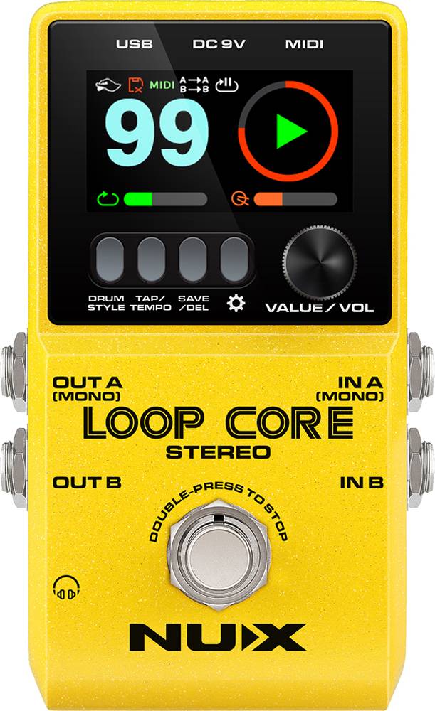 Loop Core Stereo Looper Pedal