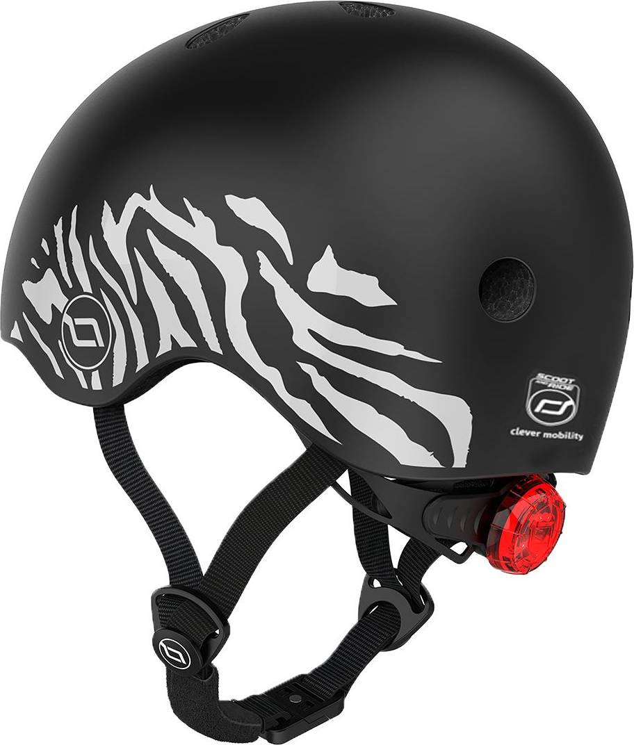 Scoot and Ride Helm Zebra