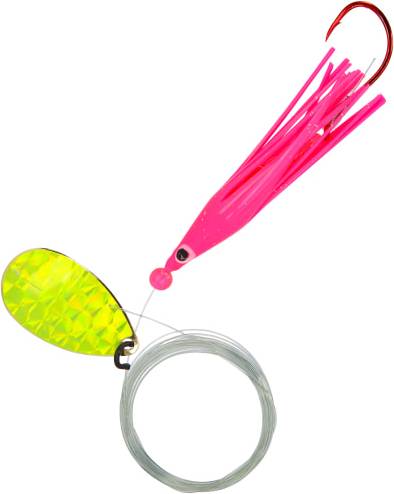 Wicked Lures Rig Pink/Chartreuse