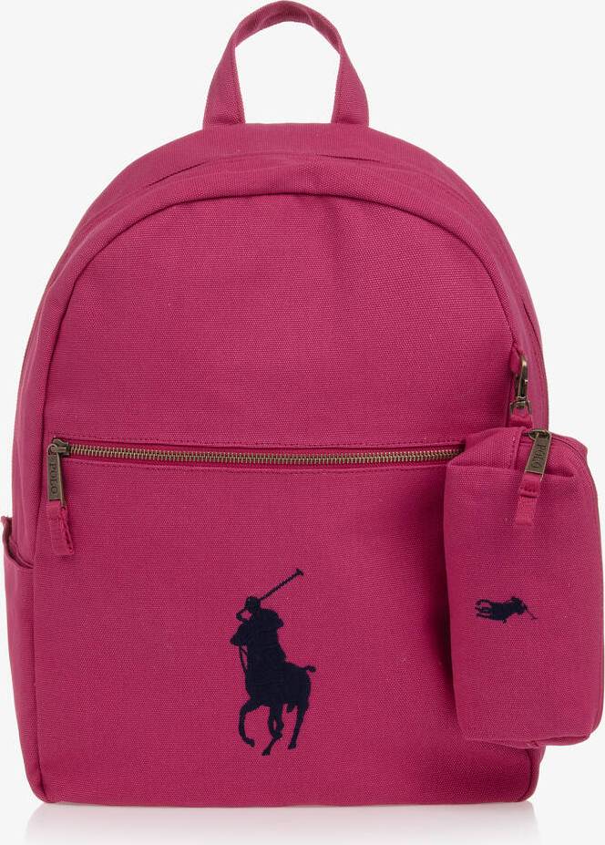 Polo Ralph Lauren Bk-Backpack Kids - Rosa
