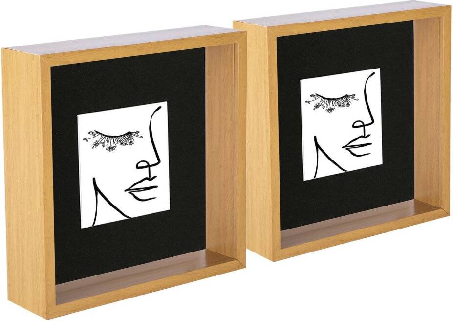 Nicola Spring 3D Deep Box Photo Frame