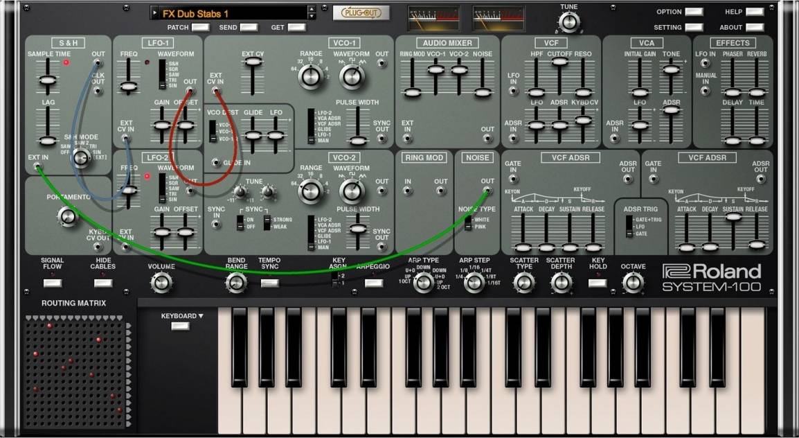 Roland Cloud System-100 Virtual Instrument