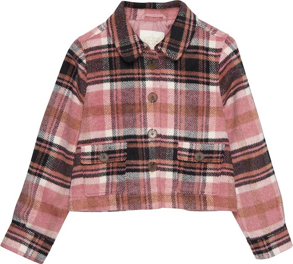 Creamie Rutig Jacka Dusty Rose Rosa