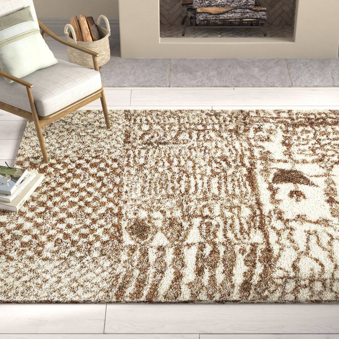 Fernleaf Ayden Rug Brown