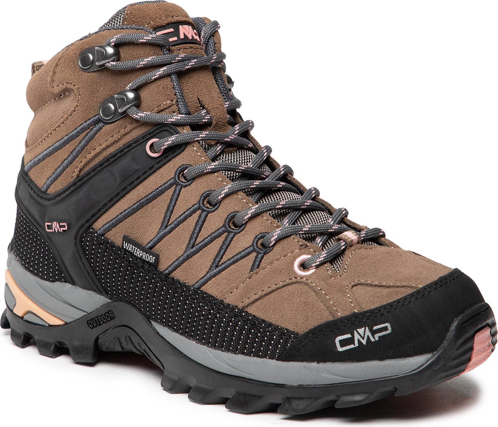 CMP Rigel Mid Waterproof Vandresko - Brun