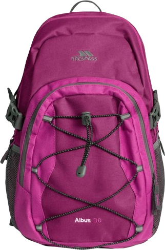 Trespass Albus Multi-Function 30L Backpack - Grape Wine