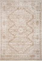 Neutral Geometric Medallion Bordered