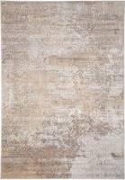 Loomed Neutral Distressed Abstract Beige