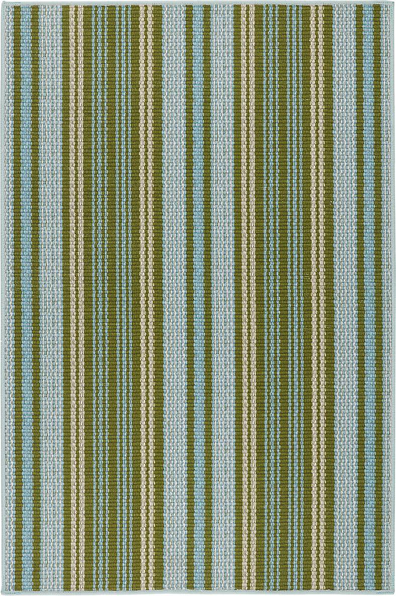 Dash and Albert Rugs Area Rug Dash Albert Caravan Stripe Blue