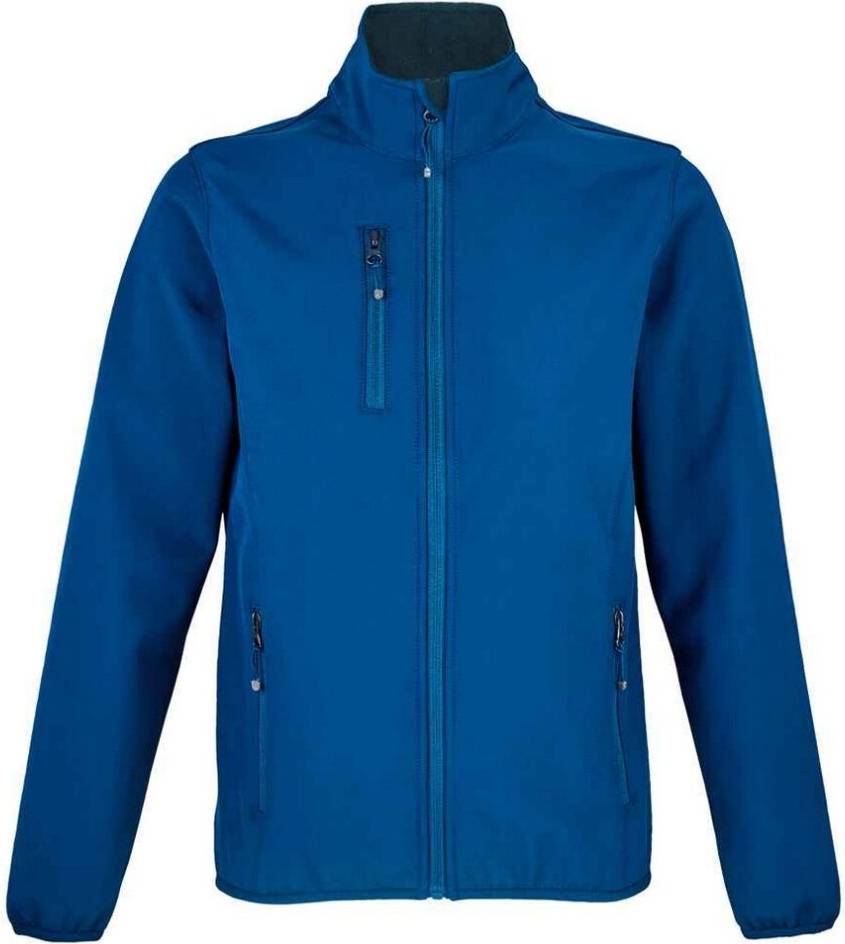 Womens/Ladies Falcon Softshell Recycled Shell Jacket Royal Blue