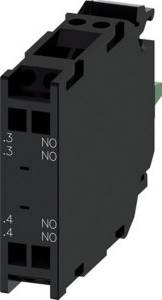 Siemens Contact Module 2no Spring Terminal