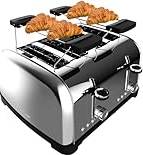 Vertical Toaster Toast Time 1700 Double Inox