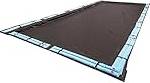 BWC748 Bronze Rectangular In Ground Pool Winter Cover