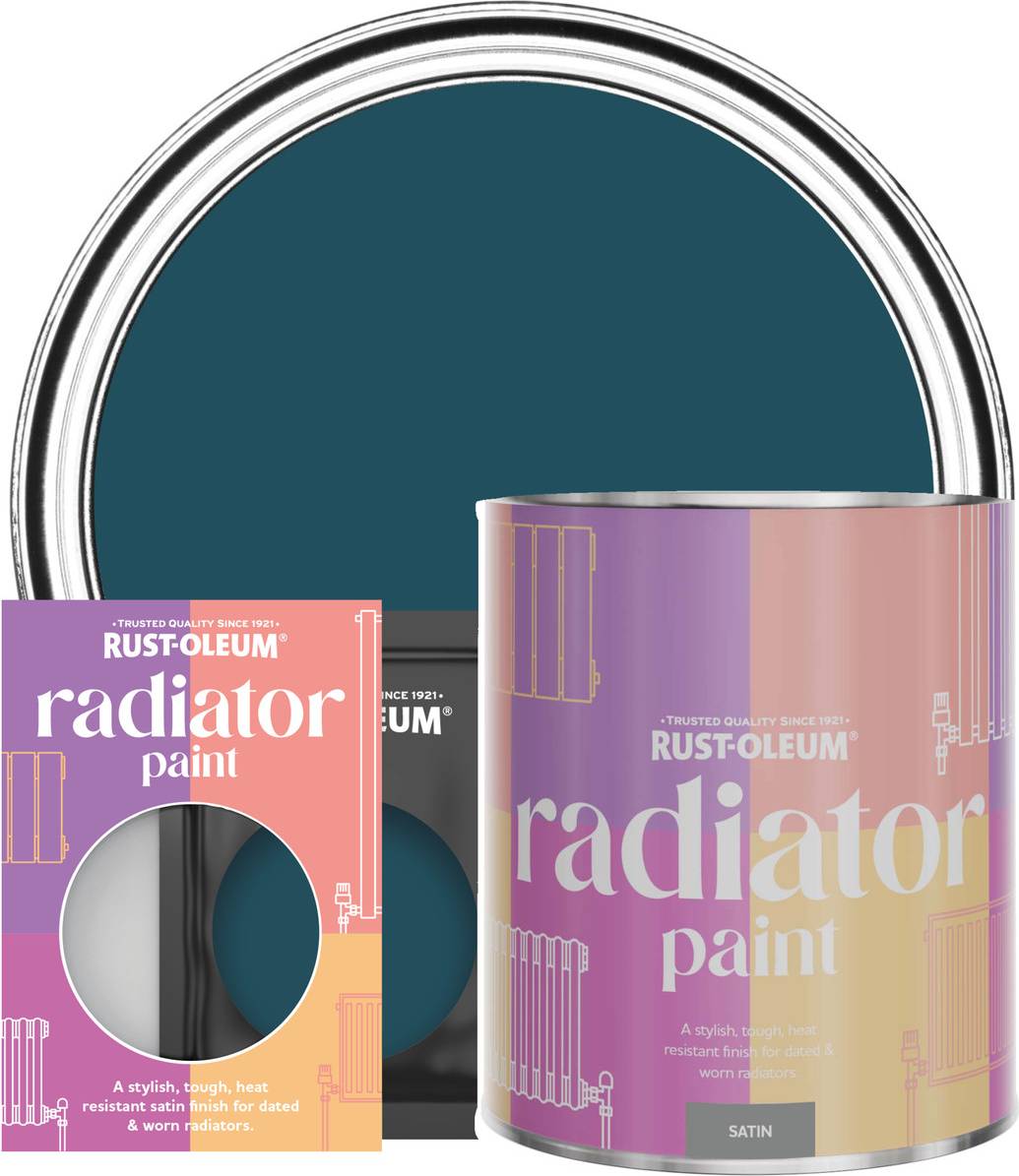 Rust-Oleum Radiator Satin Finish Commodore Wood Paint 0.75L