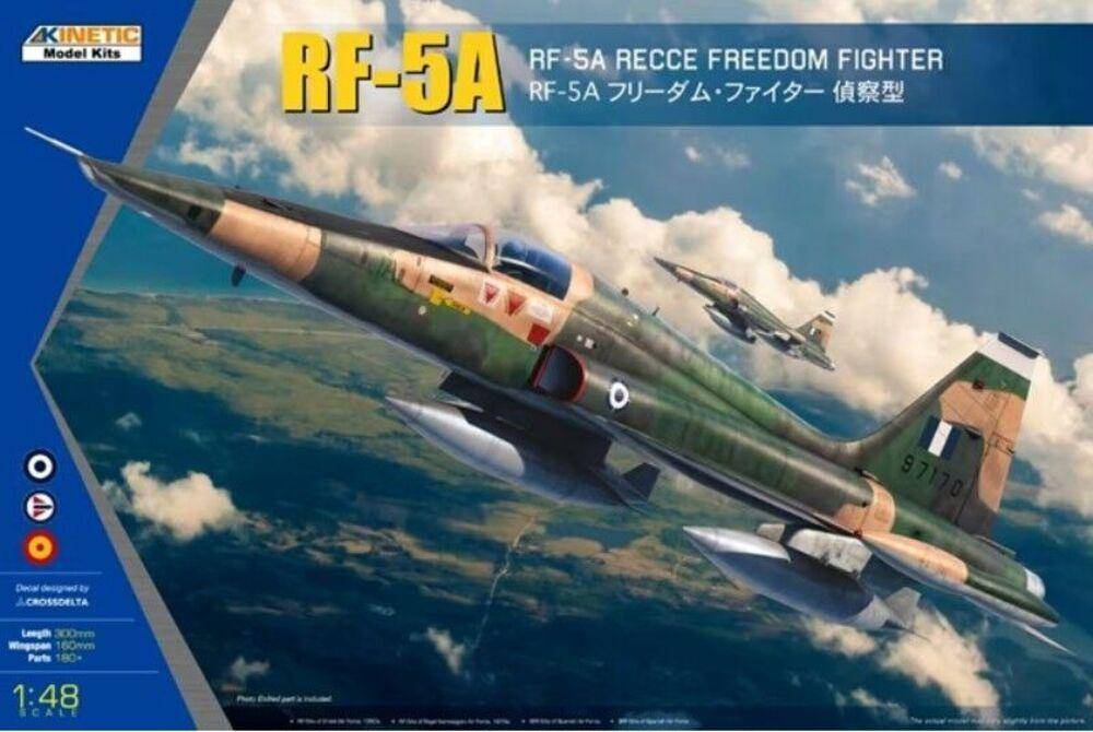1/48 Scale RF-5A Recce Freedom Fighter Plastic Model Kit