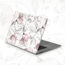 Shein 1pc 15 Inch Flower Pattern Laptop Sticker