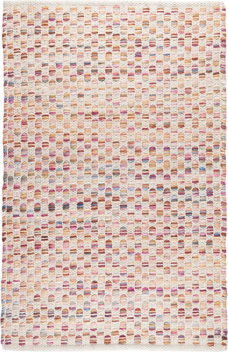 Dash and Albert Rugs Area Rug Dash Multicolor, White 60x"
