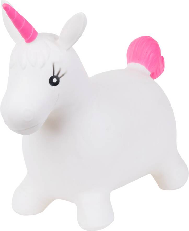 Fineway Kids Unicorn Space Hopper Inflatable Ride-On Toy