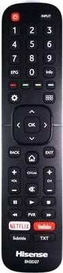 Hisense EN2D27 TV Remote Control