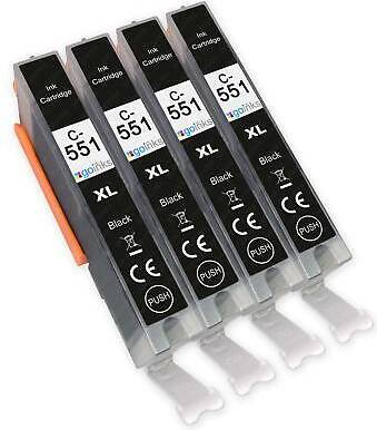 Go Inks 4 Go Inks CLI-551Bk