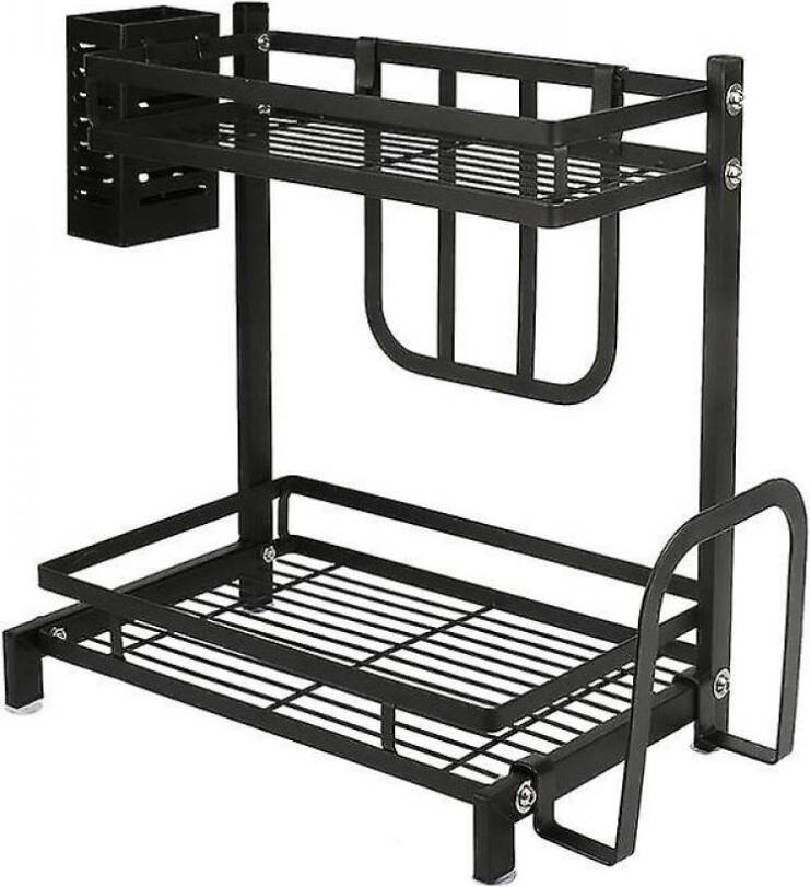 HKHBJS High Quality 2 Tier Spice Rack Corner