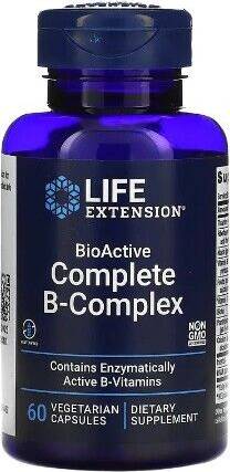 Complete B-Complex 60 cápsulas vegetales -