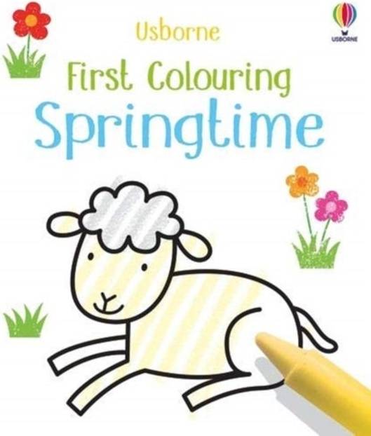 First Colouring Spring Time: 1