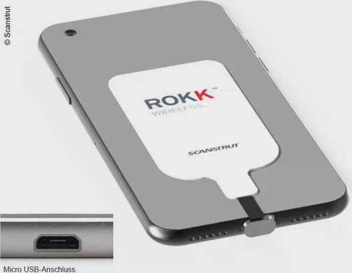 Scanstrut ROKK Universal Micro USB Modtager Patch