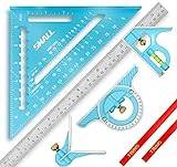 SHALL Square Combination Tool Set 7 Inch Carpenter's Square
