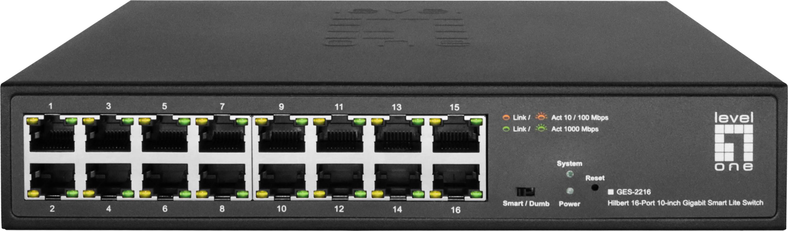 LevelOne Network Switch Managed L2