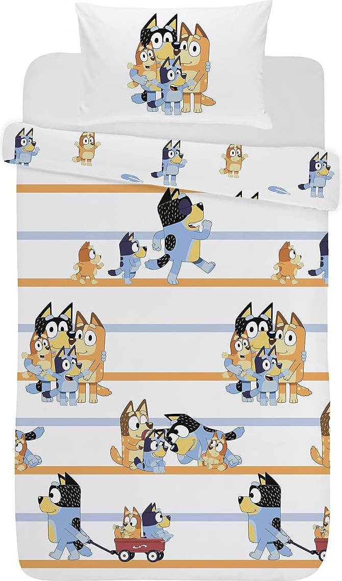 Bluey Reversible Bedding Single Set