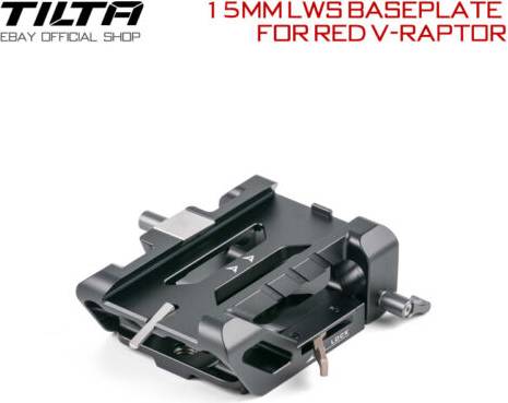 Tilta 15mm LWS Baseplate Red V-Raptor