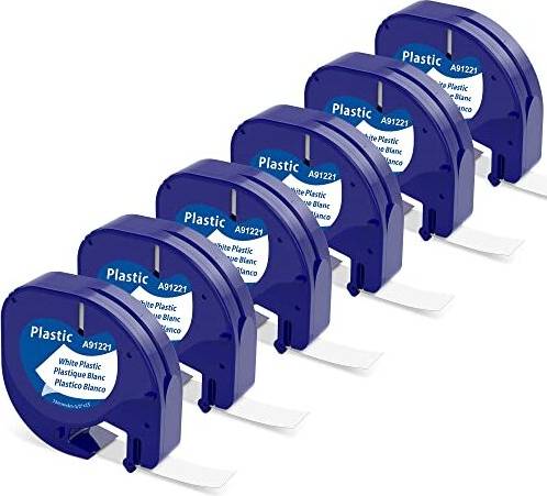 Dymo letratag plastic MarkField Compatible Label Tape for Dymo LetraTag Labels