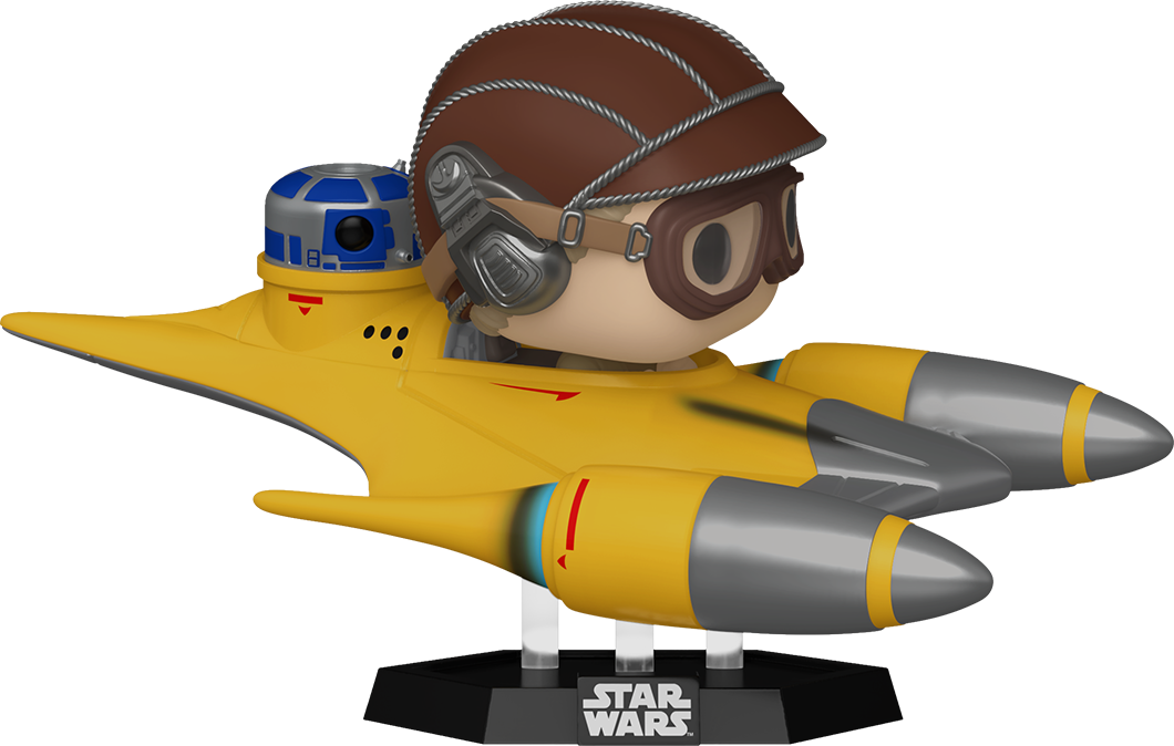 R2d2 Funko POP! RIDE Anakin Skywalker In Naboo Starfighter With R2-D2 Star Wars