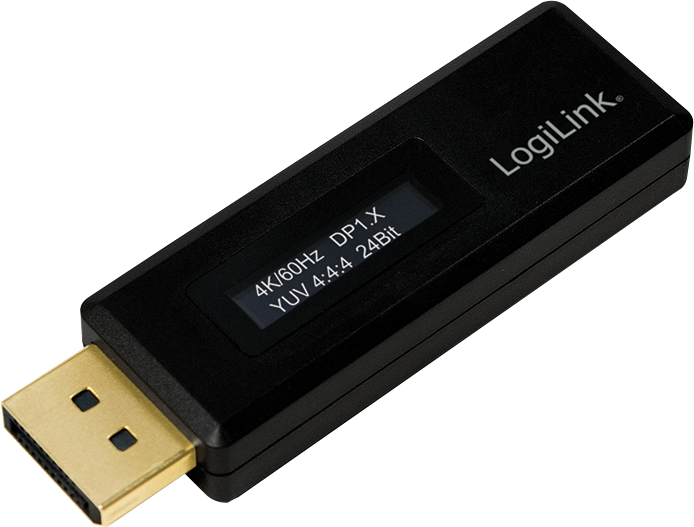 LogiLink DisplayPort Testing Meter Information