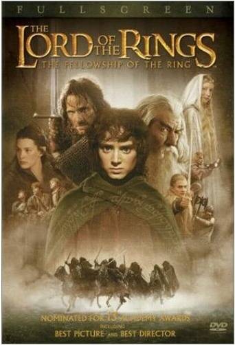 Dvd+r Lord Of Rings Fellowship Of R