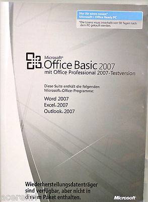 Microsoft office basic 2007