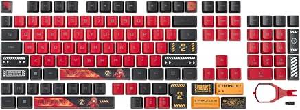 ASUS ROG RX Optical Mechanical Keycap Set - 127 Keys EVA-02 Designs