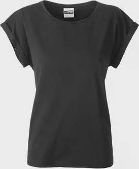 James & Nicholson Basic T-shirt, Sort