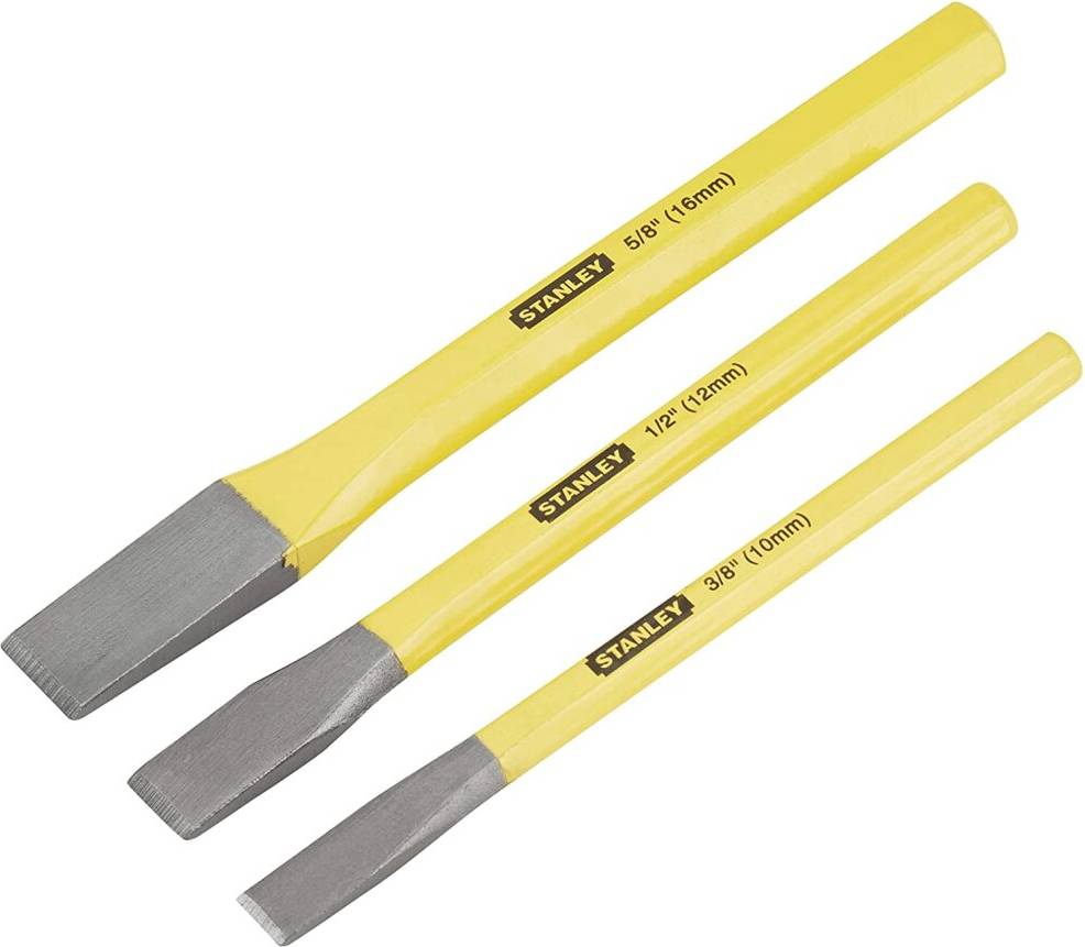 Stanley Tools 4-18-298 3 Piece Cold Chisel Set Cold Chisel