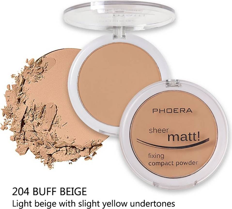 204 Buff Beige Compact Powder