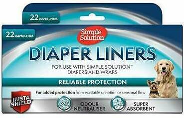 Engångshundblöjfoder, Ultra Absorbency, 22 pack