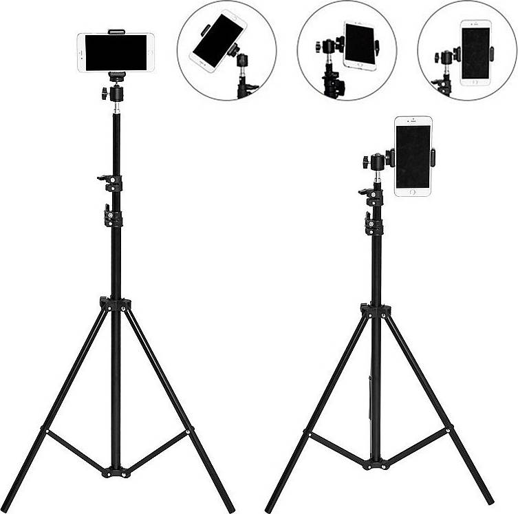 160cm Live Extended Multi angle Rotation Tripod With Storage Bag