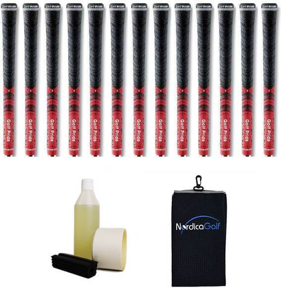 Golf Pride New Decade MultiCompound MCC Midsize Red Greppkit