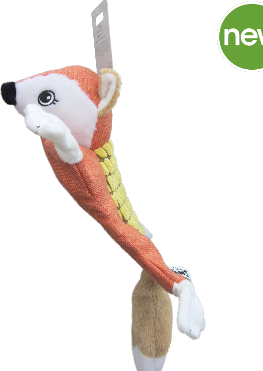 Clever Paws Multi Texture Unstuffed Toy