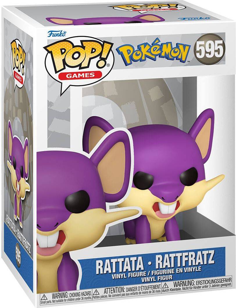 Funko Pop! Games Pokemon Rattata Rattfratz