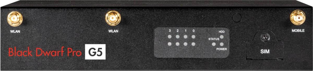 SP-BD-1400190 Firewall Router Black